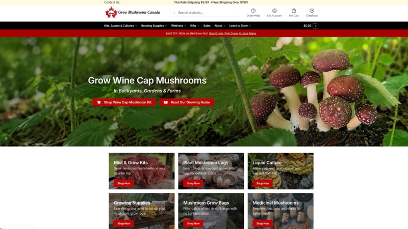 GrowMushroomsCanada.ca