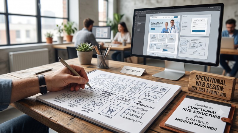 Why Industry Context Changes Everything in Web Design: Lessons from Mehrad Mazaheri