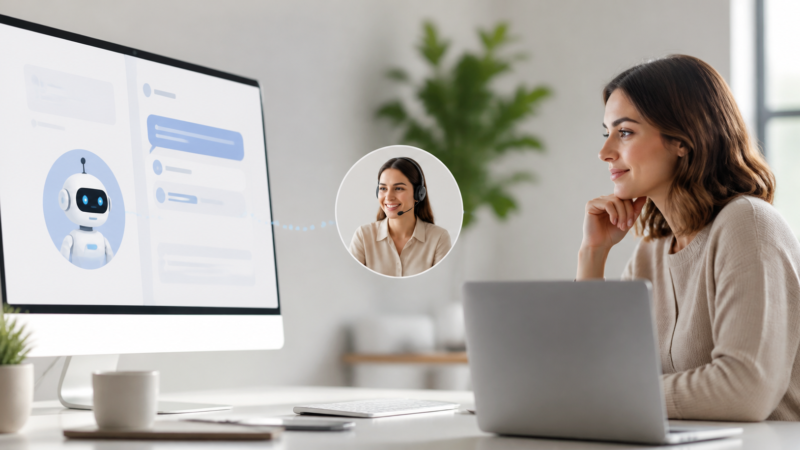 Web Design for AI Conversations That Need a Human Handoff